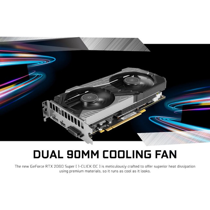 VGA GALAX Geforce RTX 2060 SUPER 8GB DDR6 (1-Click OC)