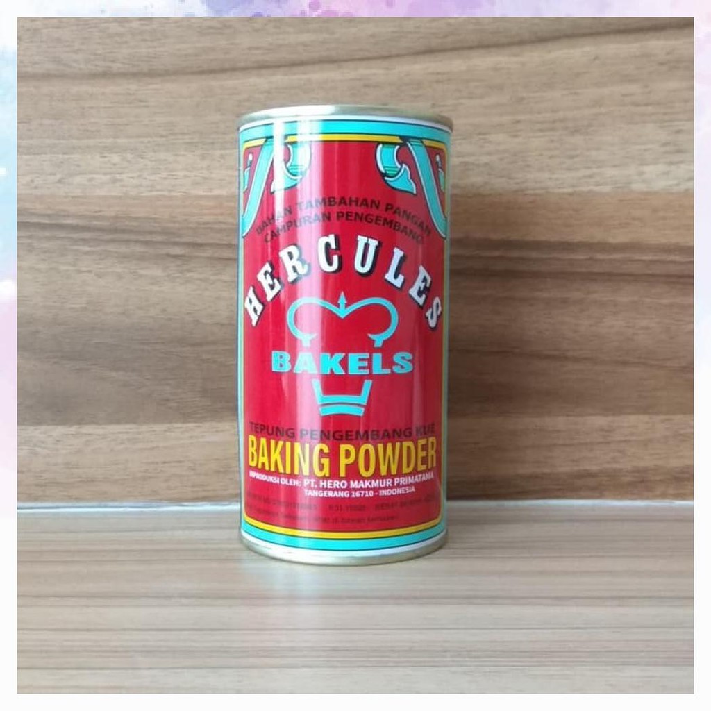 

DOUBLE ACTING BAKING POWDER HERCULES - 450GR