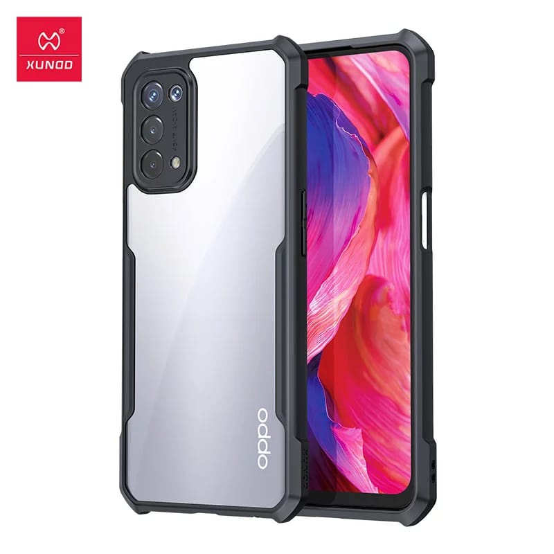 PROMO Case OPPO A74 5G Softcase Armor Shockproof Fushion Case Transparan