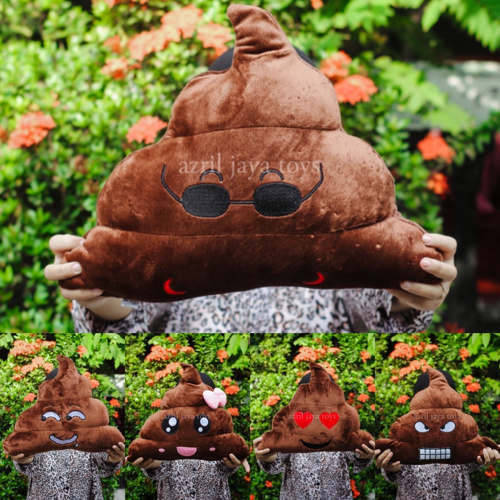 Boneka Bantal Emoticon Pup Lucu dan Imut bantal sofa bantal sofa karakter lucu bantal mobil karakter imut