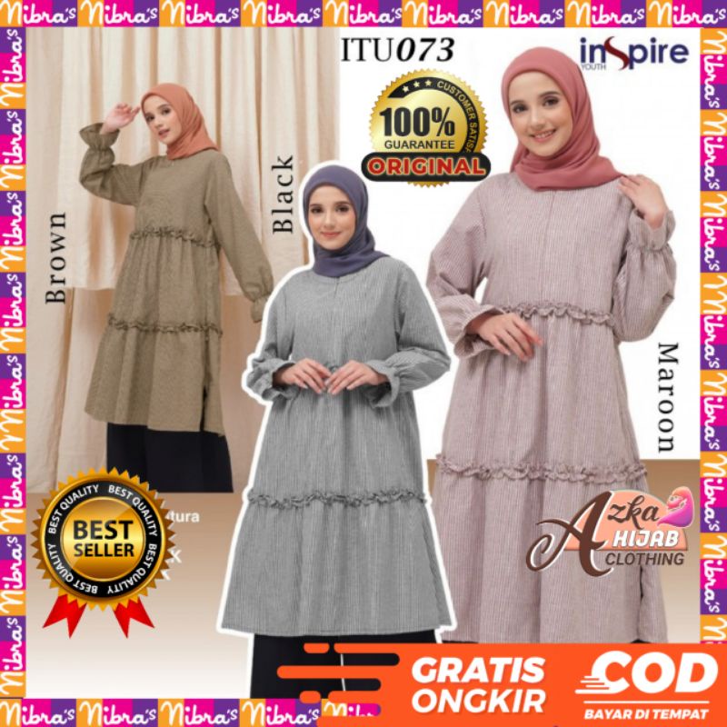 ALNITA ITU 073 TUNIK WANITA / BAJU TUNIK WANITA TERBARU 2022 / TUNIC WANITA / TUNIK KEKINIAN 2022 / 