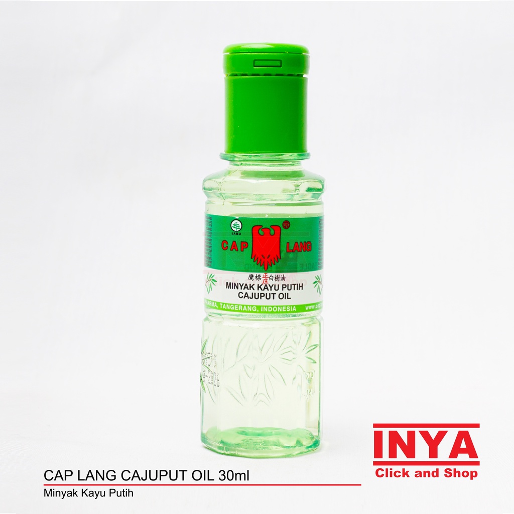 MINYAK KAYU PUTIH CAP LANG - CAJUPUT OIL 30ml - Massage - Pijat