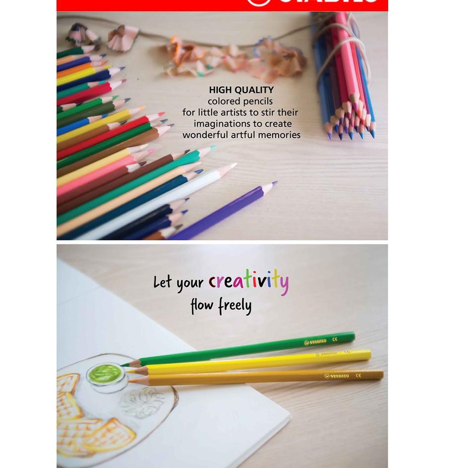 

Top Produk.. STABILO Swans Colored Pencils 48 pcs / SPECIAL EDITION / Pensil Warna isi 48 pcs