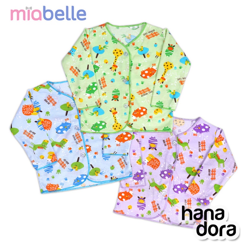 Miabelle Baju Panjang Kancing Depan FP02 Newborn