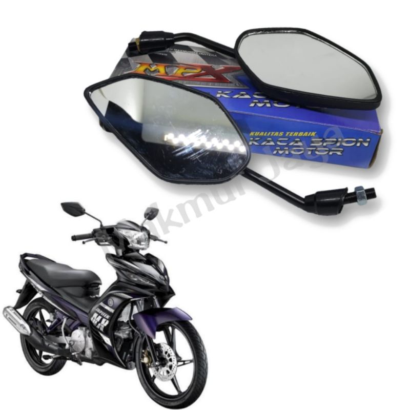 Kaca Spion Standar Motor Yamaha Jupiter Gagang Hitam Drat Yamaha Universal Jupiter z Mio Jupiter MX Vixion Nmax