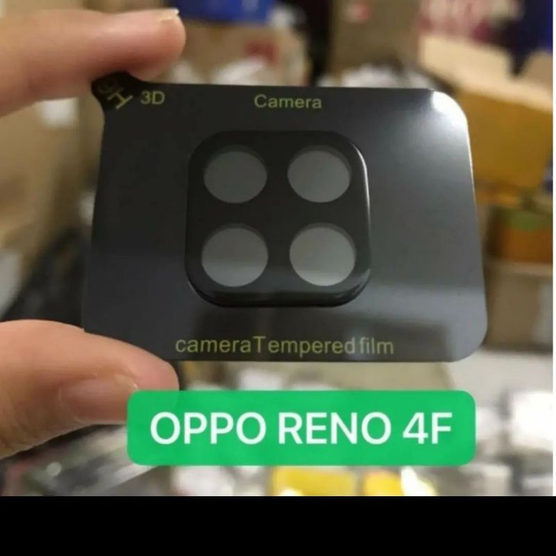 OPPO RENO 4F  4 F TEMPERED GLASS PROTECT CAMERA ANTI GORES KAMERA 3D