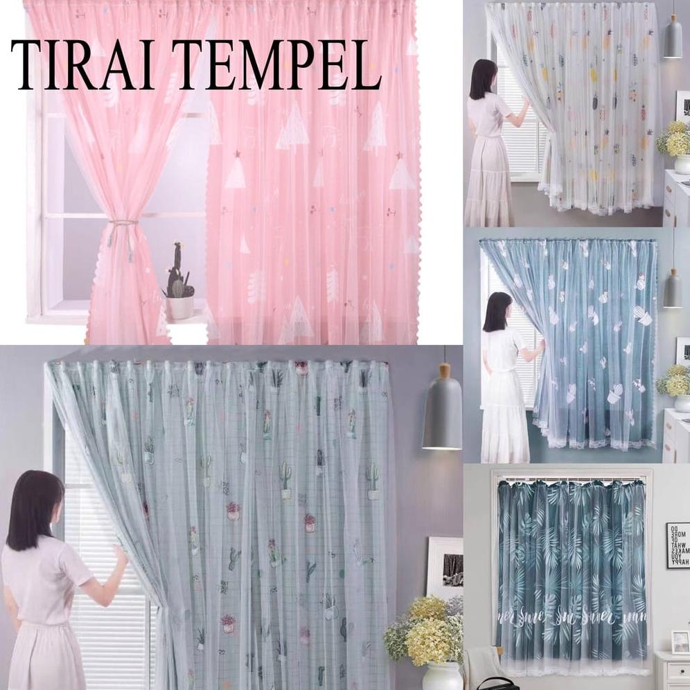 TIRAI HORDENG JENDELA GORDEN MAGIC TANPA PAKU PEMASANGAN GAMPANG VELCRO KUALITAS BAIK MURAHHHH...,,,