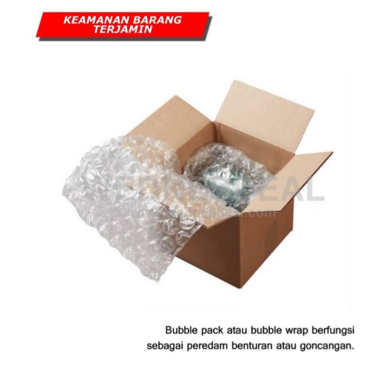 

Tmbahan Buble Wrapp + Kardus lebih Aman