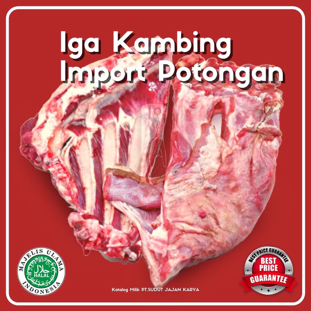 Iga Kambing Import Potongan