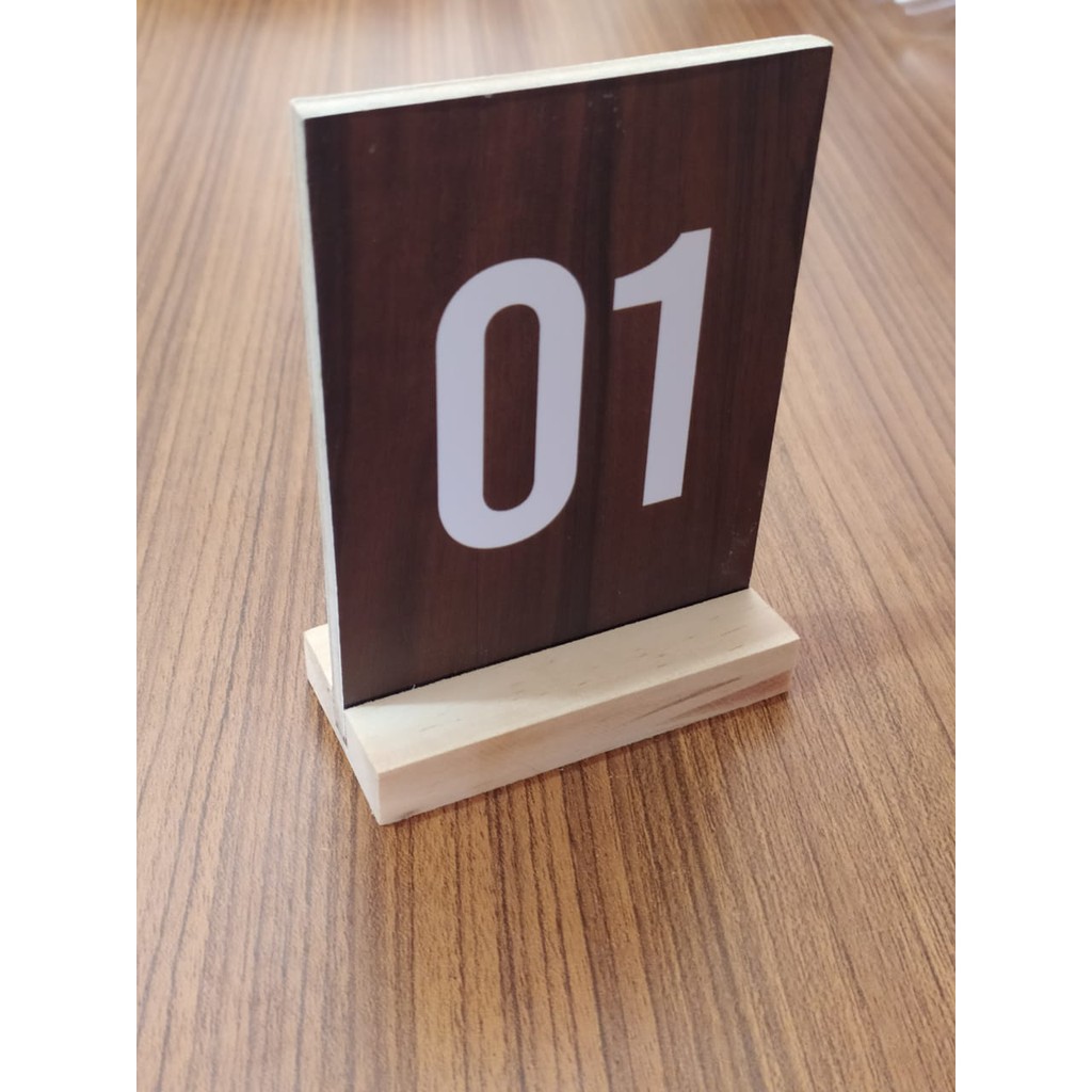 nomor meja papan tanda nomor meja makan sign angka nomor meja papan tanda nomor meja makan sign angka