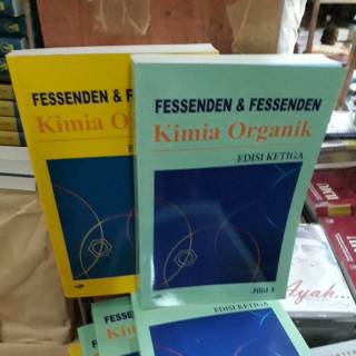 Buku 1 Set Kimia Organik Jilid 1 2 Edisi Ketiga By Fessenden Shopee Indonesia