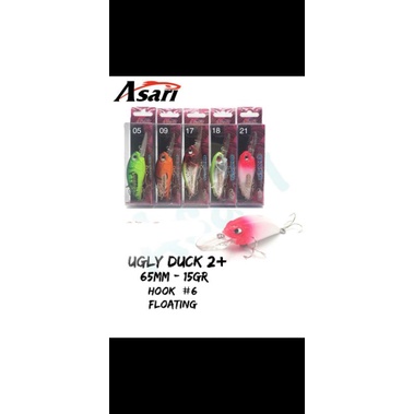 MINNOW ASARI UGLY DUCK 65 XD 15 G