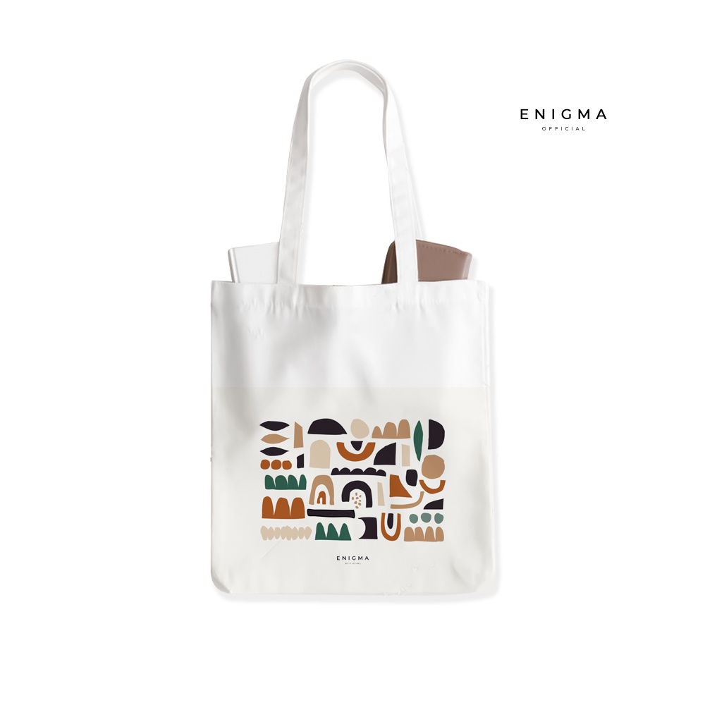 TERBARU TOTEBAG KANVAS AESTHETICS ORIGINAL ENIGMA OFFICIAL TOTEBAG WANITA TAS TOTE BAG