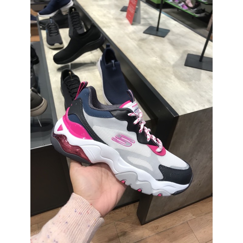 NEW ARRIVAL SKECHERS D'Lites 3.0 Air - Fantastic Vision Women's Sneakers Shoes Harga normal 999.000