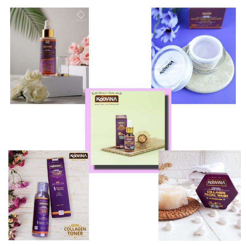 Paket lengkap skincare koovina