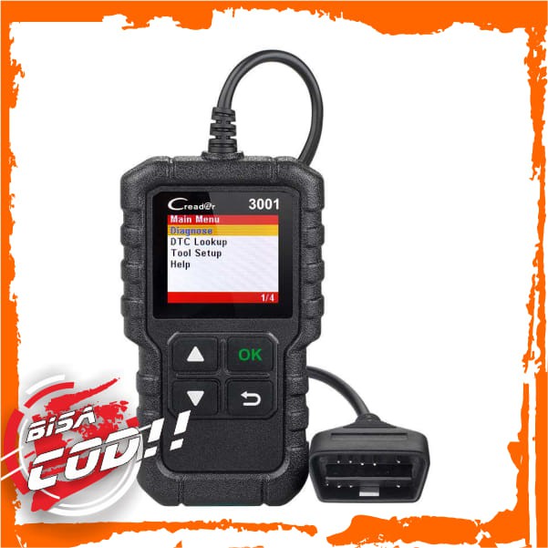 LAUNCH Scanner Diagnostic Mobil OBDII (ORIGINAL) - 3001
