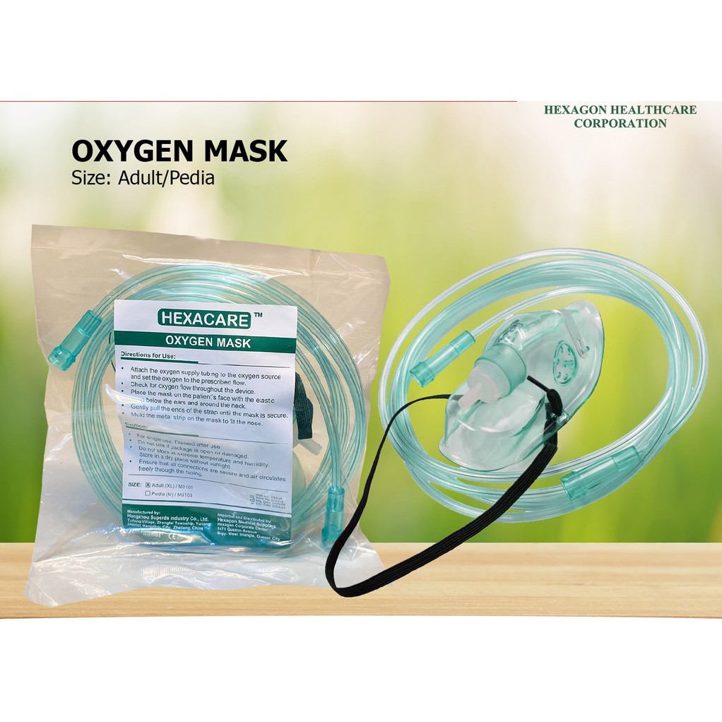 Masker Oksigen Dewasa/Masker Oxygen/Oxigen Mask Dewasa