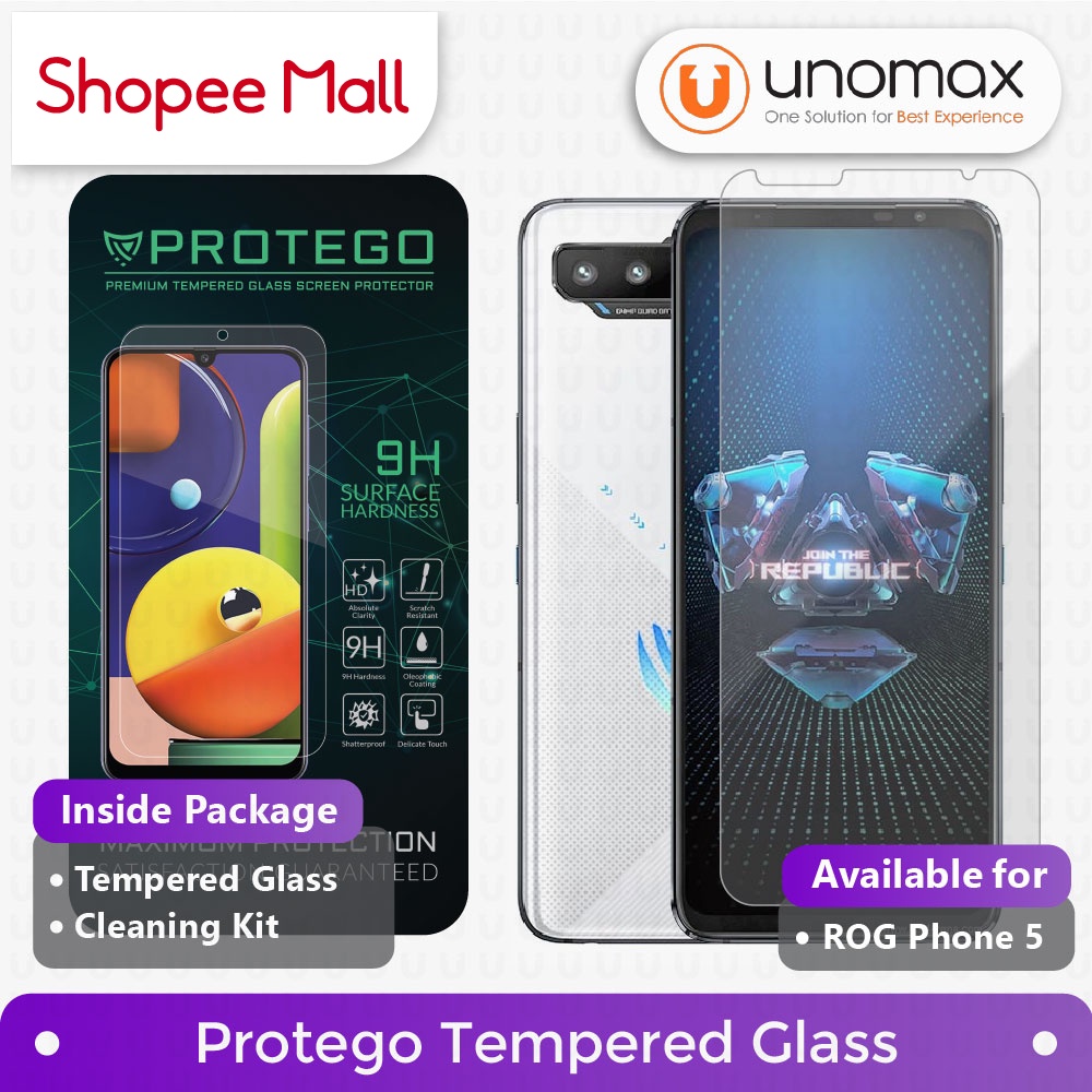 Tempered Glass Asus ROG Phone 5s / Pro / 5 / Ultimate Protego Screen Protector
