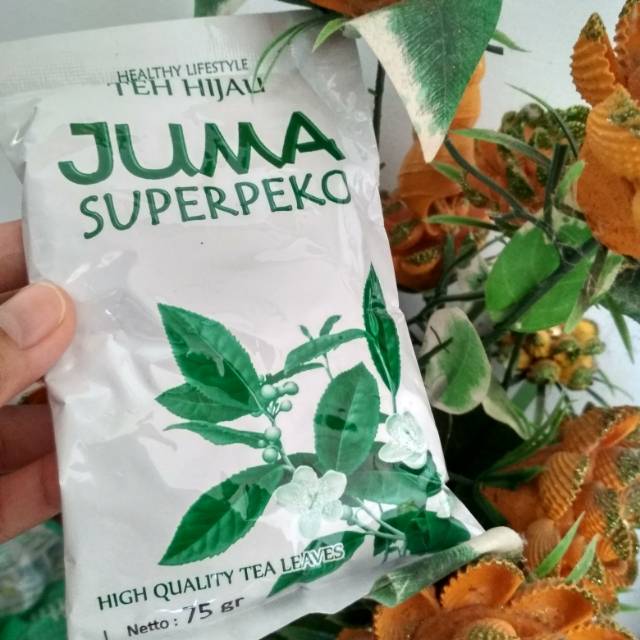 

Teh Hijau Juma Superpeko 40gr Asli Dari Perkebunan Teh Sidamanik