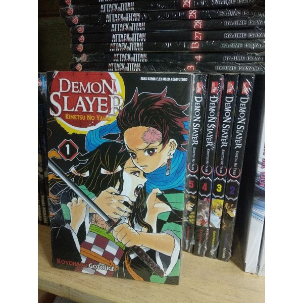 Komik Demon Slayer: Kimetsu no Yaiba