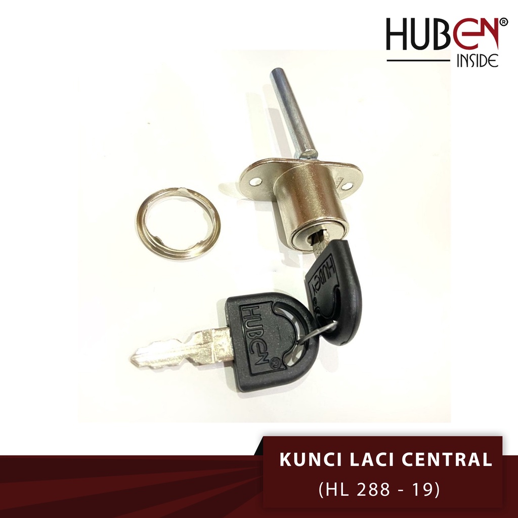 STSHARDWARE KUNCI LACI / KUNCI LACI CENTRAL / KUNCI SILINDER SENTRAL HUBEN HL 288