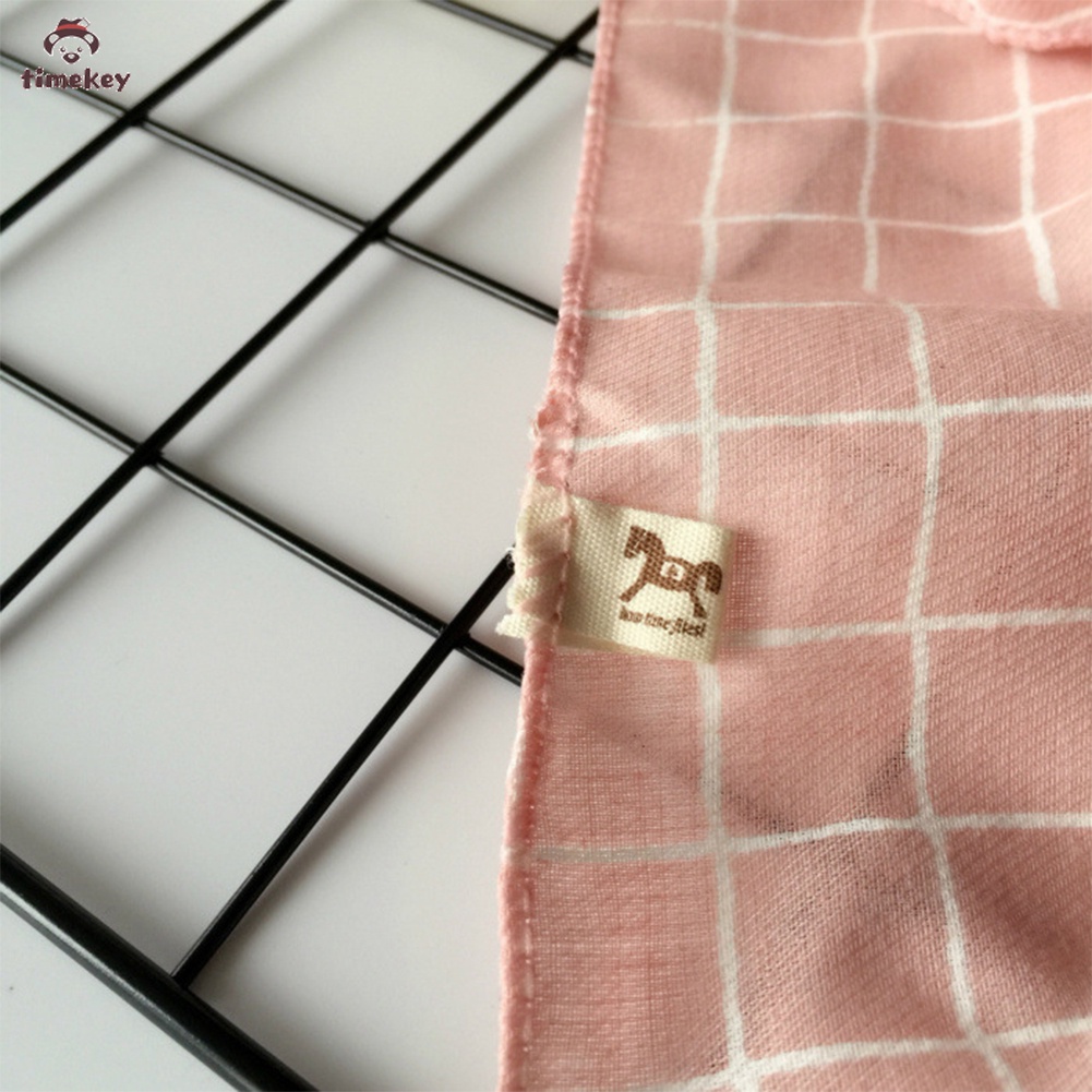 【TK】Plaid Pet Bandanas Cotton Washable Pet Bandanas Cat Dog Accessories Scarf Bowties Collar Square Bib For Puppies Kitten