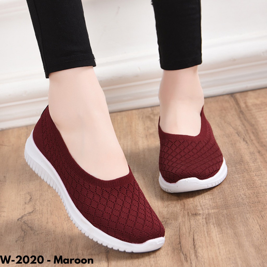 SEPATU FLATSHOES WANITA SUPER SIMPLE KEREN NYAMAN DAN ELASTIS IMPORT W2020