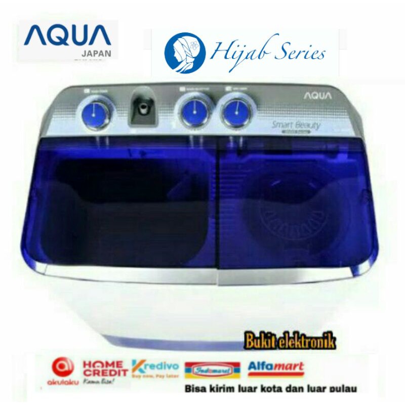 SEMI AUTOMATIC WASHER AQUA Japan QW780XT QW 780XT QW-780XT Smart beauty Hijab Series