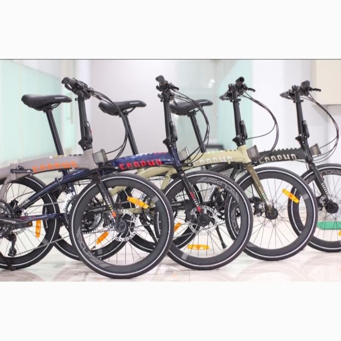 Sepeda lipat 20 Element Ecosmo Z8 New Hydraulic