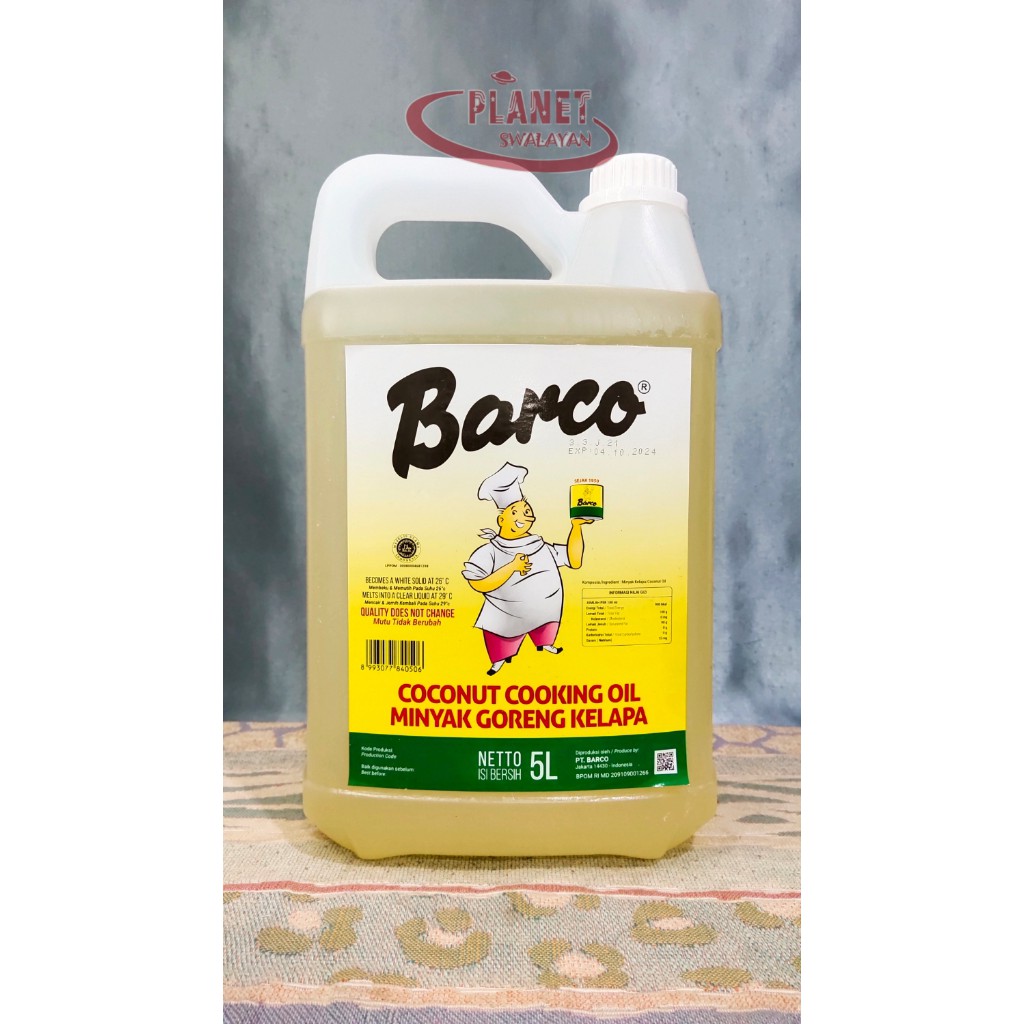 

BARCO MINYAK GORENG KELAPA 5 LITER