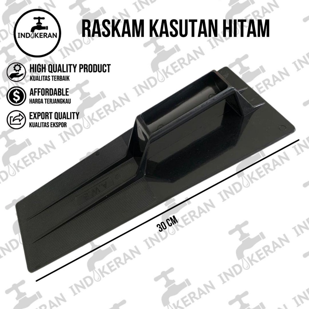 INDOKERAN - Raskam Kasutan Hitam - High Quality