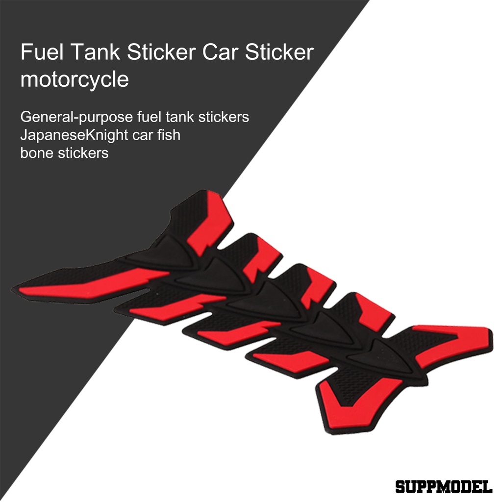 SPM Motorbike Sticker Waterproof Cool Design Motorcycle Decoration Plastic Fuel Tank Pad