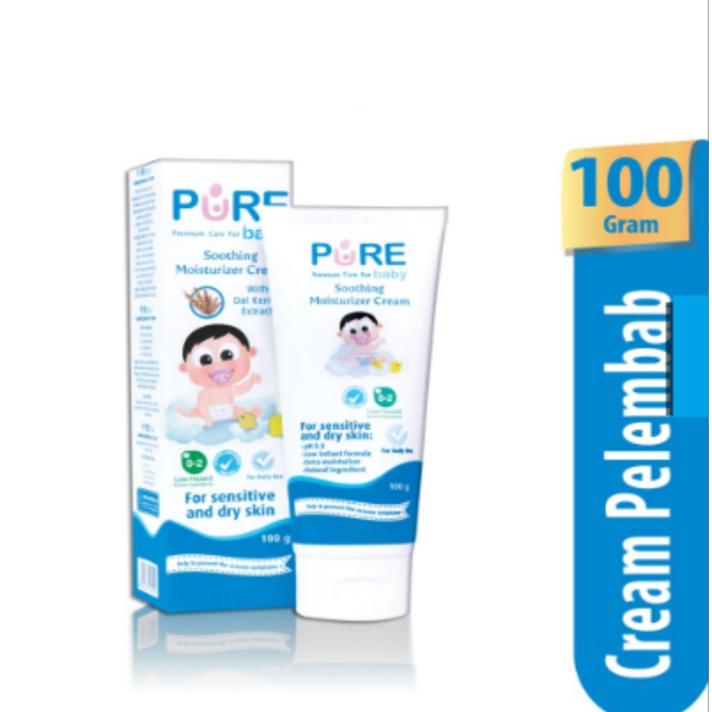 pure baby moisturizer cream
