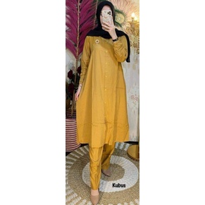 ONE SET LONG TUNIK POLOS