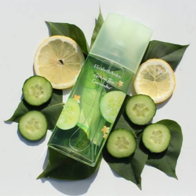 PARFUME ELIZABETH ARDEN GREEN TEA CUCUMBER FOR WOMEN EDT PARFUM WANITA NO BOX
