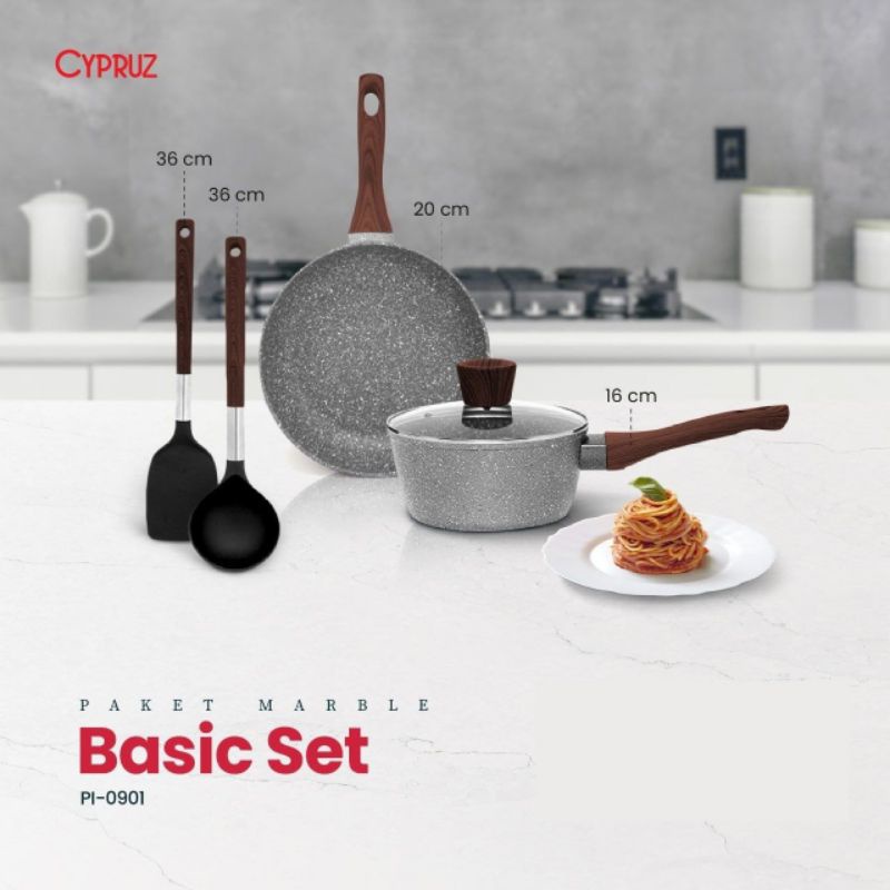 Cypruz Basic Marble Set [Ready Stock]