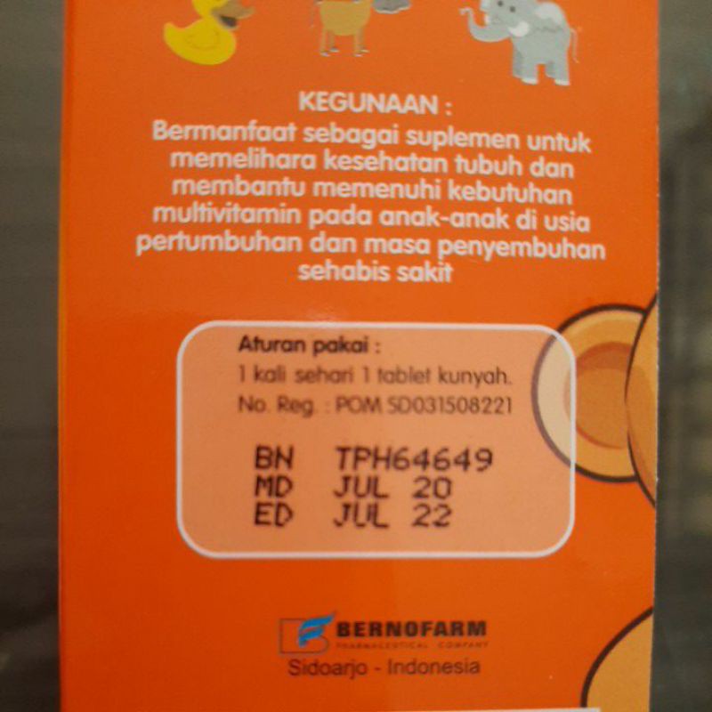 Biolysin Kids Multivitamin Penambah Nafsu makan /Mencegah sakit/Mempercepat pemulihan dari sakit