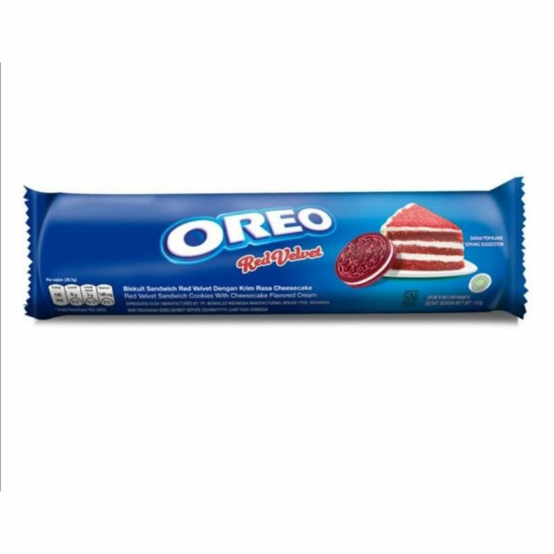 oreo red velvet 123.5gr