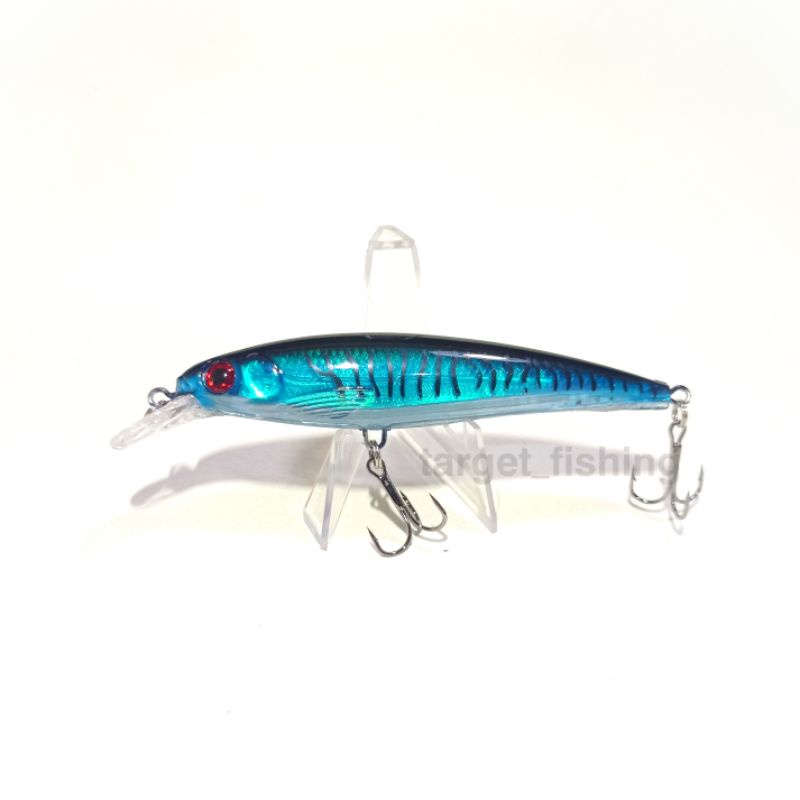 Minnow Floating Rattle 10cm 14gr - Umpan Casting Toman &amp; Barramundi