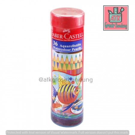 

Pensil Warna Faber Castell 36 Warna 115924 Water Colour Tin Round - AGB