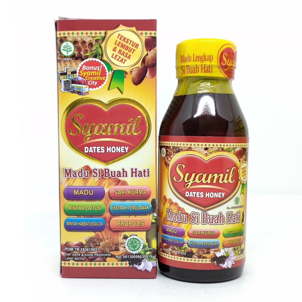 

MADU SYAMIL DATES HONEY MADU SI BUAH HATI 125 ML