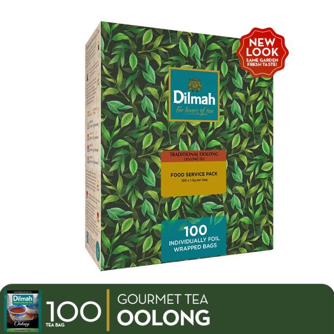 

Dilmah Foil Envelope Traditional Oolong 100s - Teh Celup