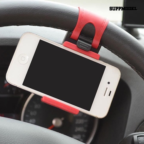 Sdl Mount Holder Hp iPhone / GPS Bahan Karet Untuk Stir Mobil