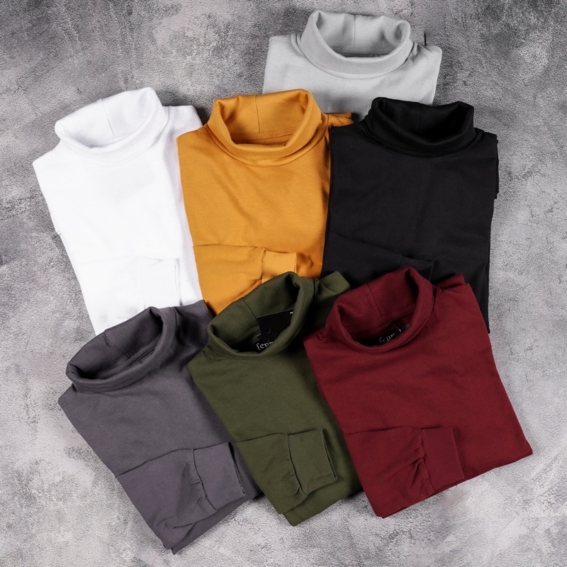 Kaos Turtleneck Basic