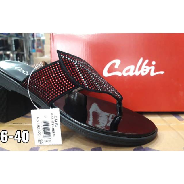 Sandal teplek calbi Kax/ sandal teplek wanita