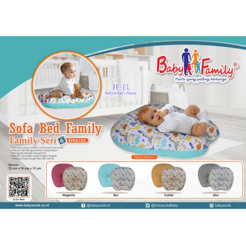 Baby Family Sofa Bayi Seri 6 BFK6102