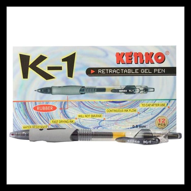 

Pulpen Gel K1 Kenko Atk Terjamin