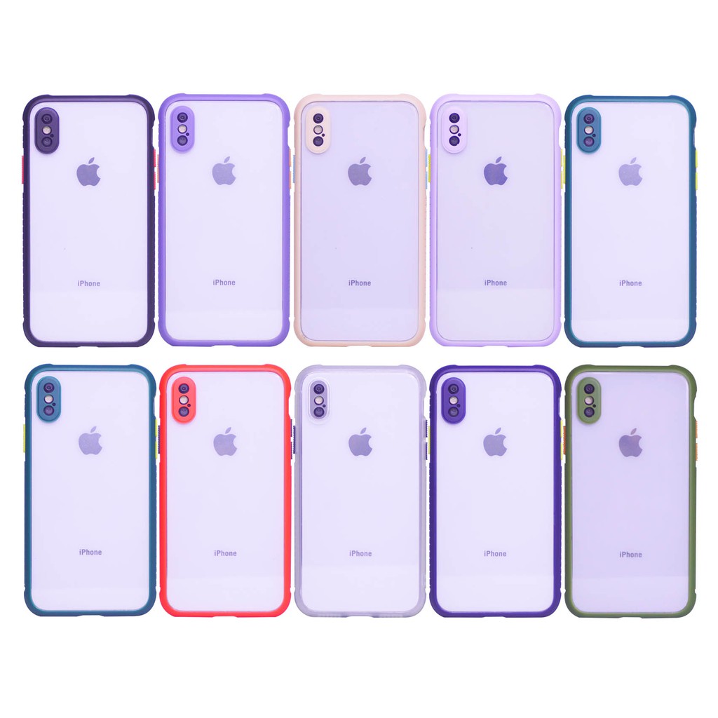 Case Iph 6G  Iphone 6G+  Iph 7G/8G/SE2  Iph 7G+/8G+ Case Miqilin Casing Fuze Transparan Soft Rubber CaseSeller