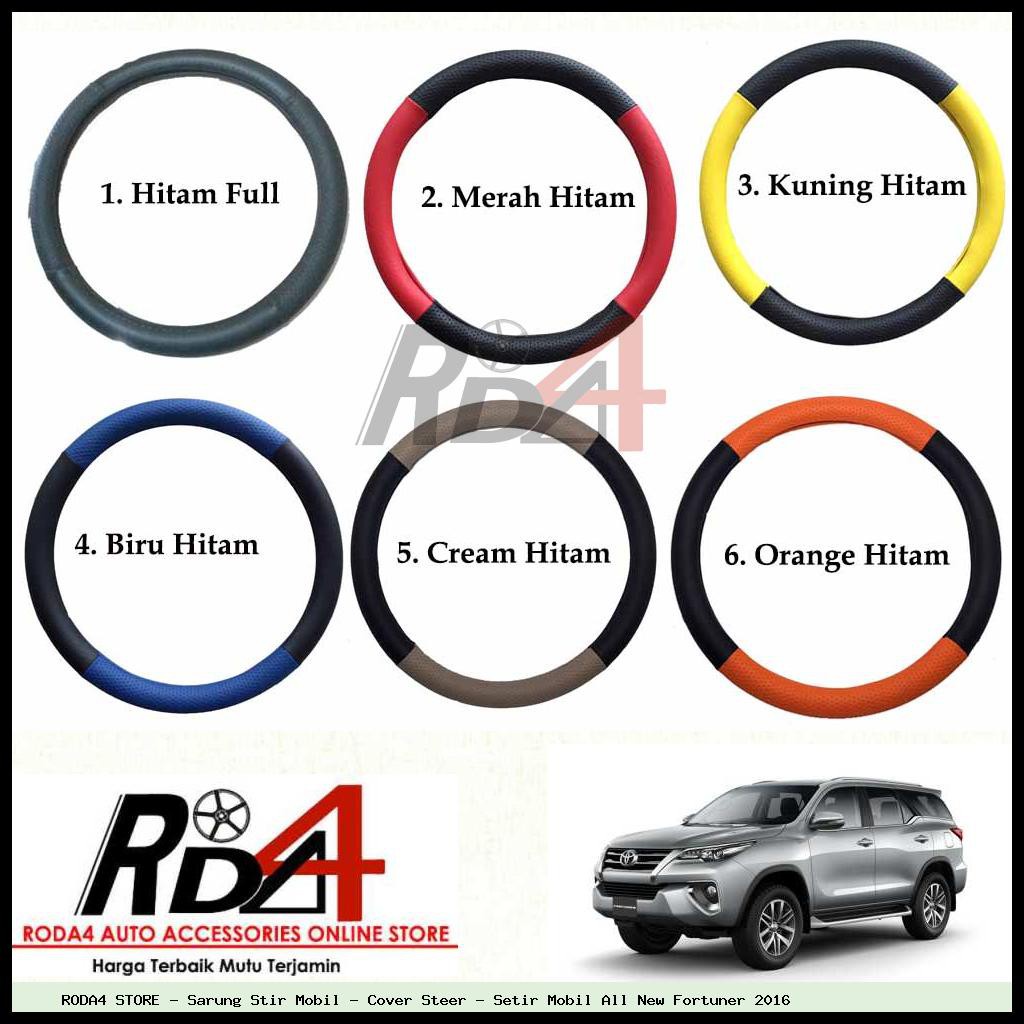 Sarung Stir Mobil - Cover Steer - Setir Mobil All New Fortuner 2016