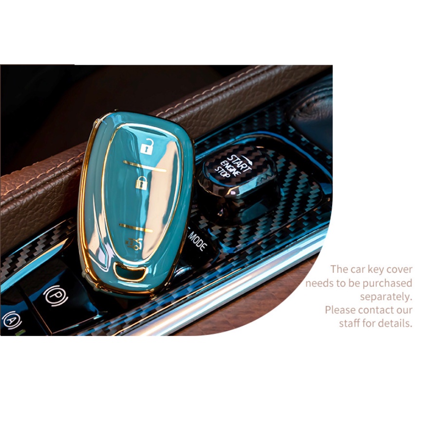 Case Pelindung Kunci Mobil Bahan Kulit TPU Untuk Chevrolet New Malibu XL Equinox